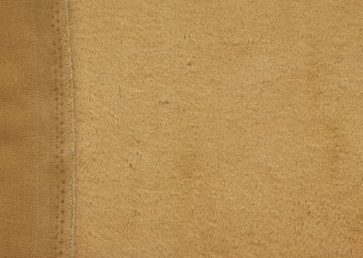 Baumwoll Plüsch, karamell 140 cm breit, ca. 9 mm lang
